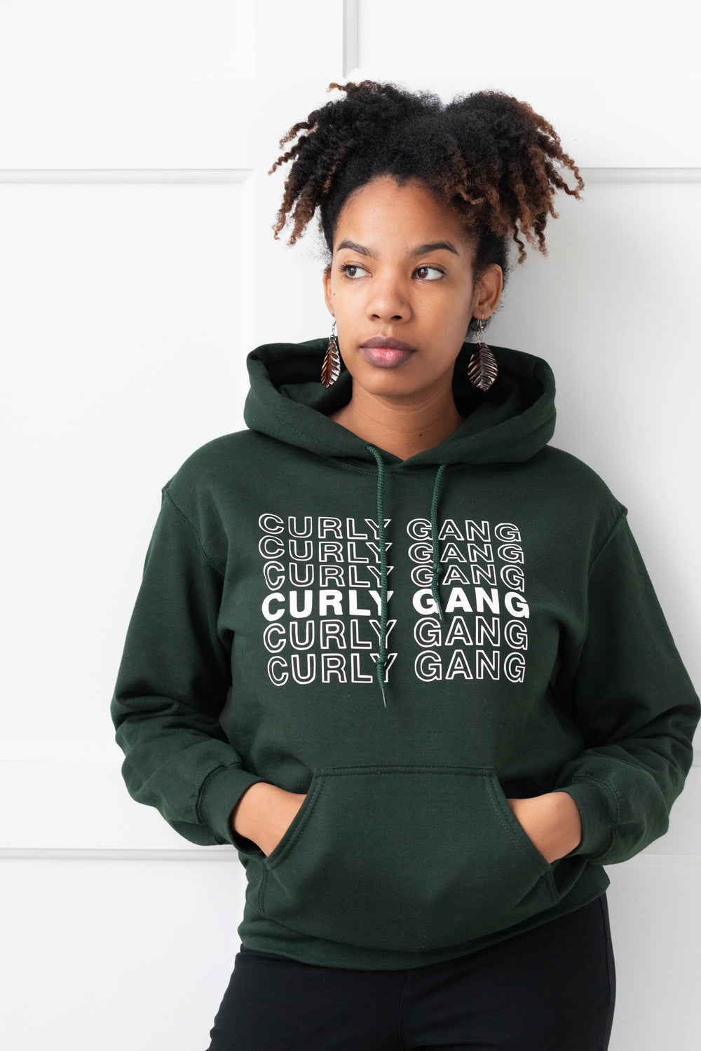 Fall Curly Gang Unisex Hoodie